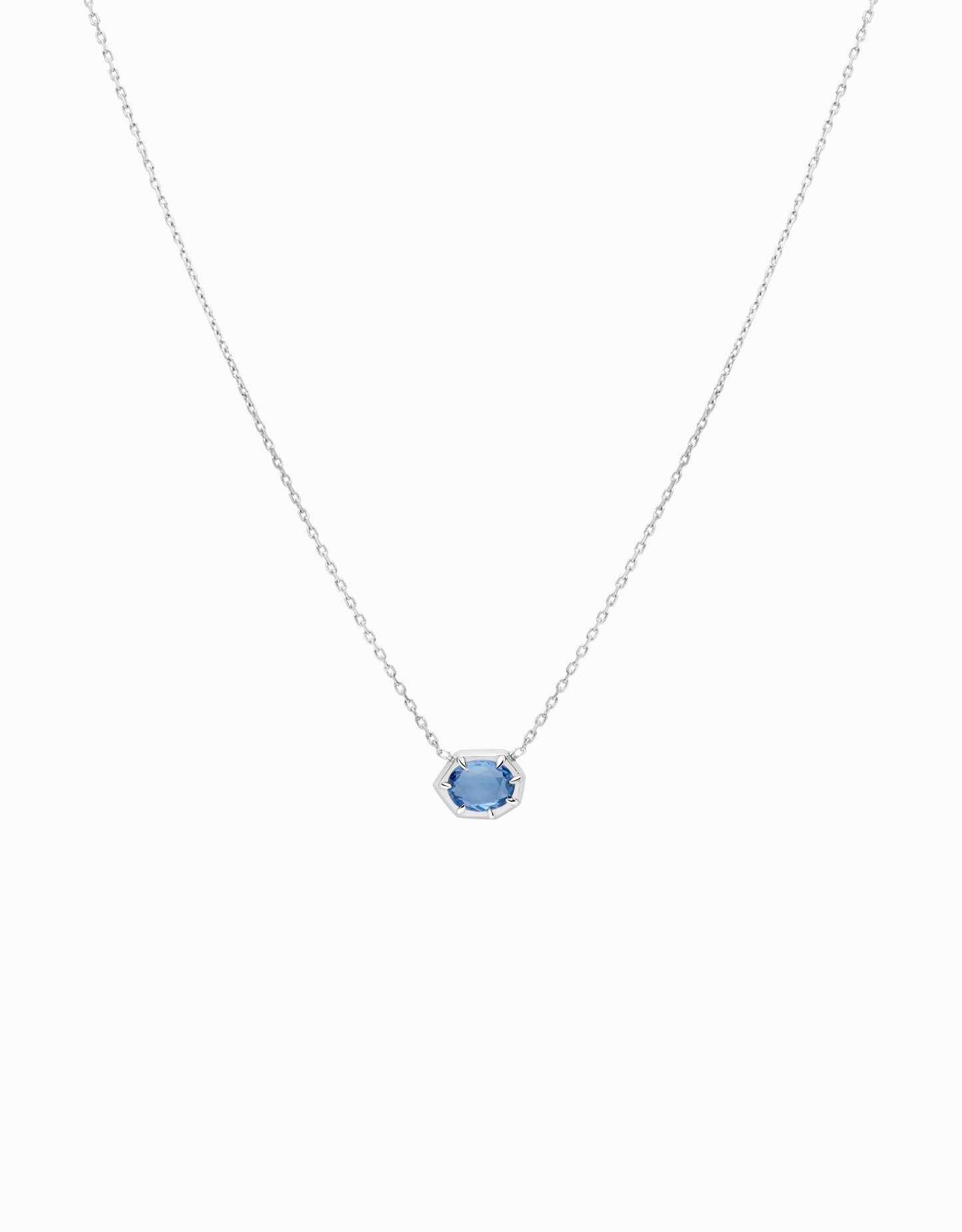 N.36 · Collaret d'or i safir blau