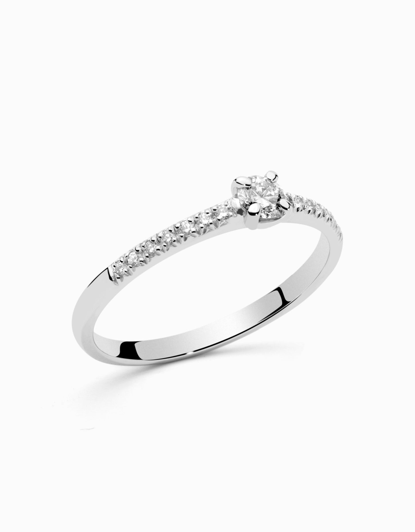 Anell de Compromís Essence Romanticism White · 0,15ct