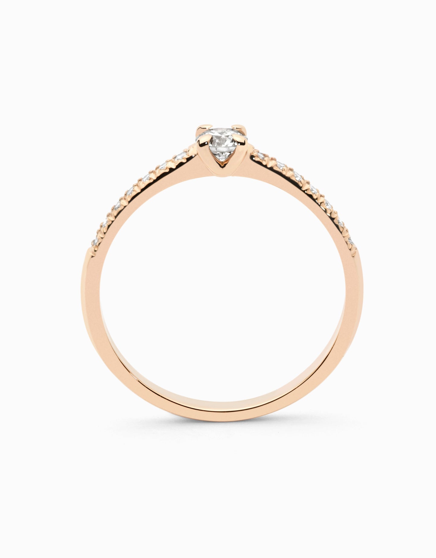 Anell de Compromís Essence Romanticism Rose · 0,15ct