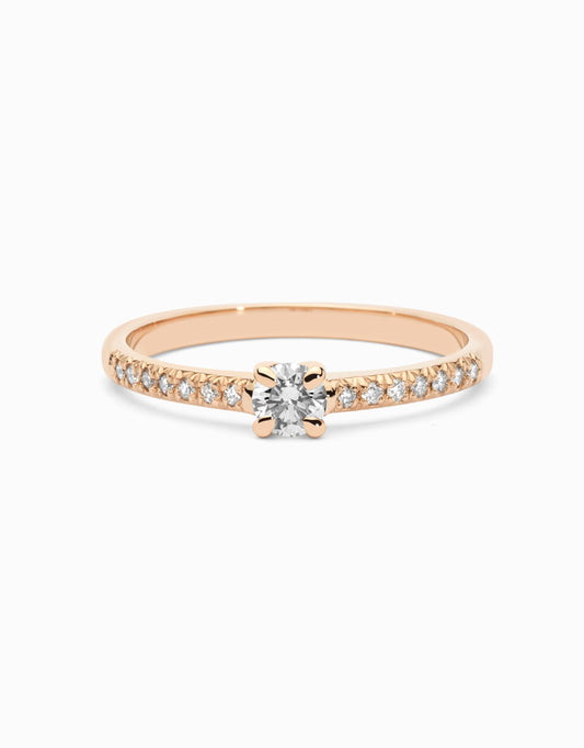 Anell de Compromís Essence Romanticism Rose · 0,15ct