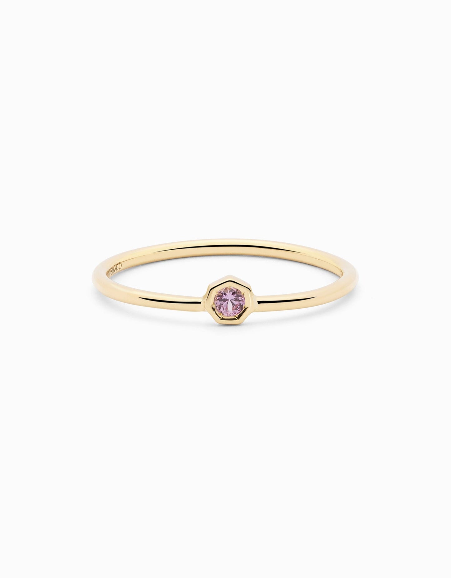 Anell Pink · Safir Rosa - Roosik & Co - Anell