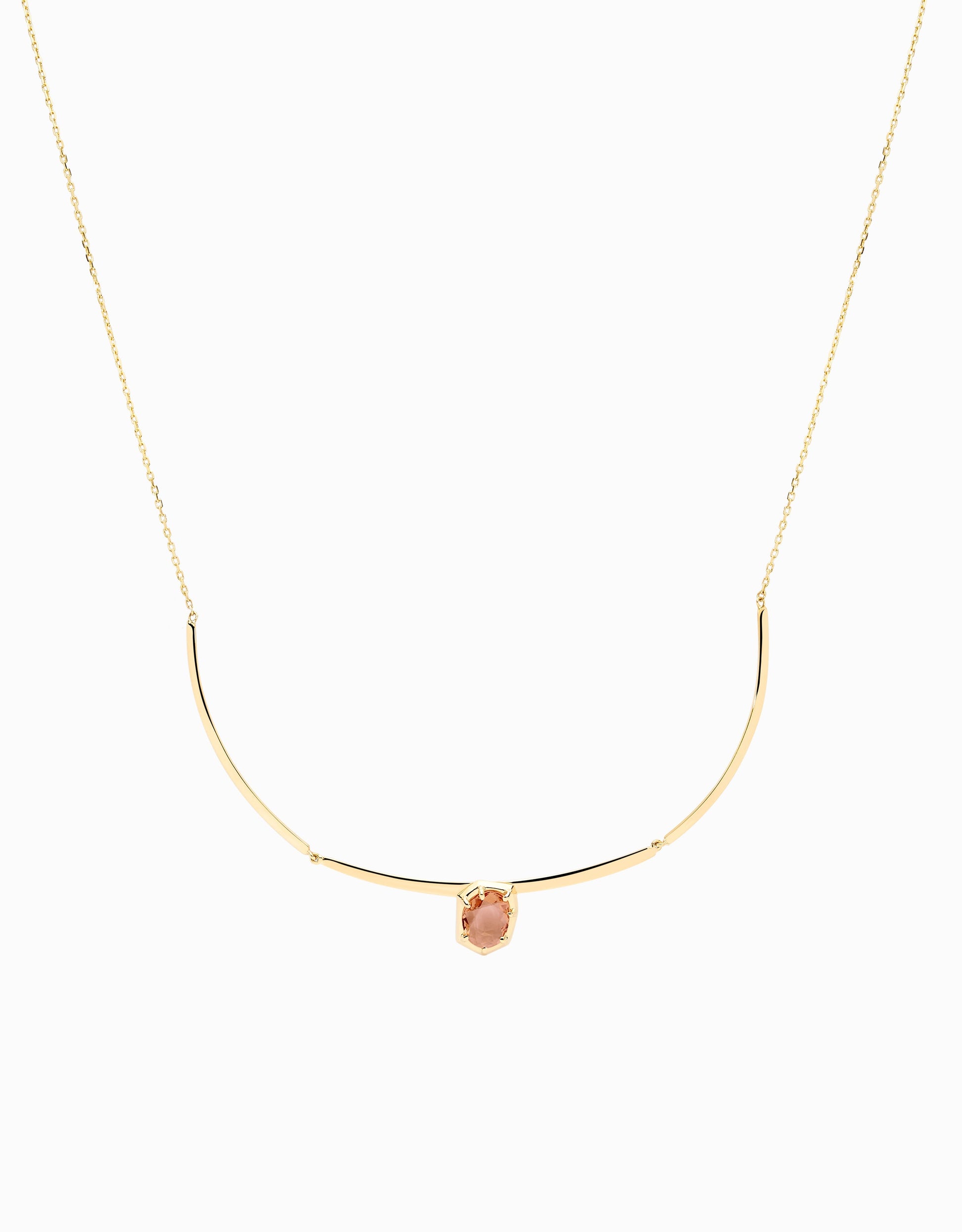 N.5 · Collaret d'or groc i granat Malay - Roosik & Co - Collaret