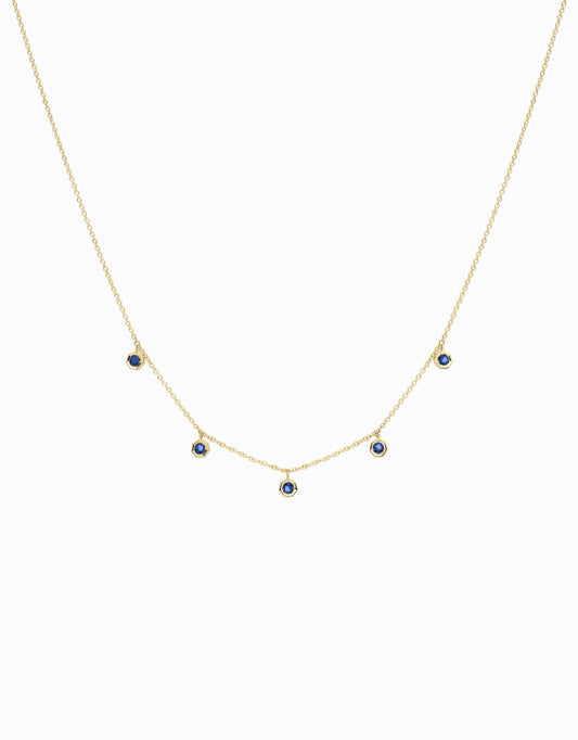 Collaret Sapphire V · Safir Blau - Roosik & Co - Collaret